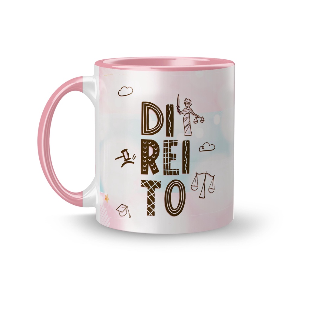 Caneca Personalizada Profiss Es Advocacia Advogado Direito Color