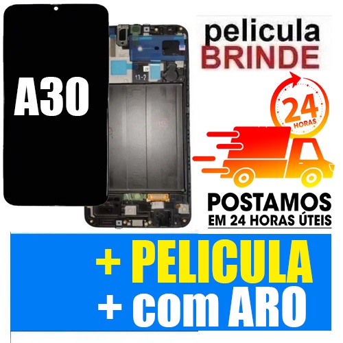 Tela Frontal Display Galaxy A30 A305 Incell C ARO Pronta Entrega