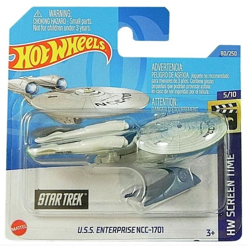 Hot Wheels Star Trek U S S Enterprise NCC 1701 Shopee Brasil
