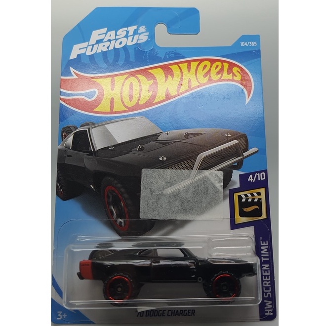 Dodge Charger 70 Fast Furious Velozes E Furiosos Hot Wheels