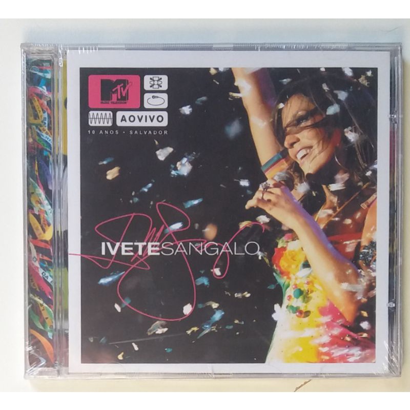 Cd Ivete Sangalo Mtv Ao Vivo Novo Lacrado Shopee Brasil