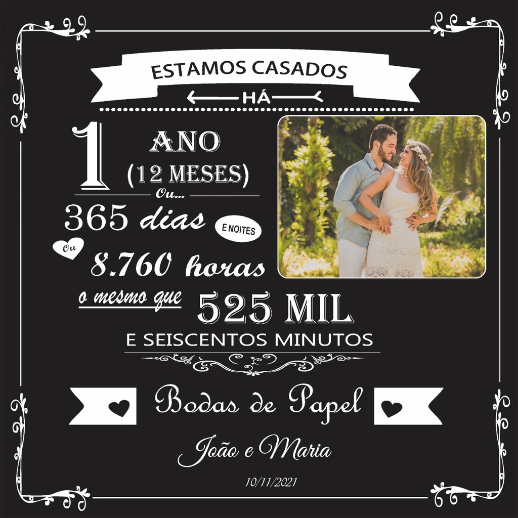 Quadro Azulejo Personalizado Foto Do Casal Anivers Rio Casamento