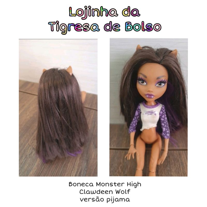 Boneca Monster High Clawdeen Wolf Shopee Brasil