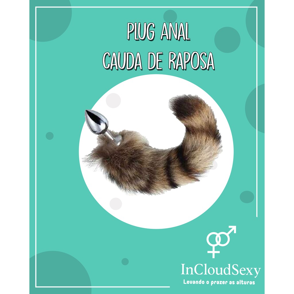Plug Anal Rabo De Raposa Shopee Brasil