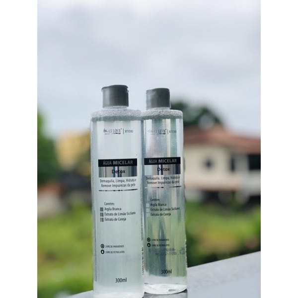 Água Micelar Detox Max Love 300ml Shopee Brasil