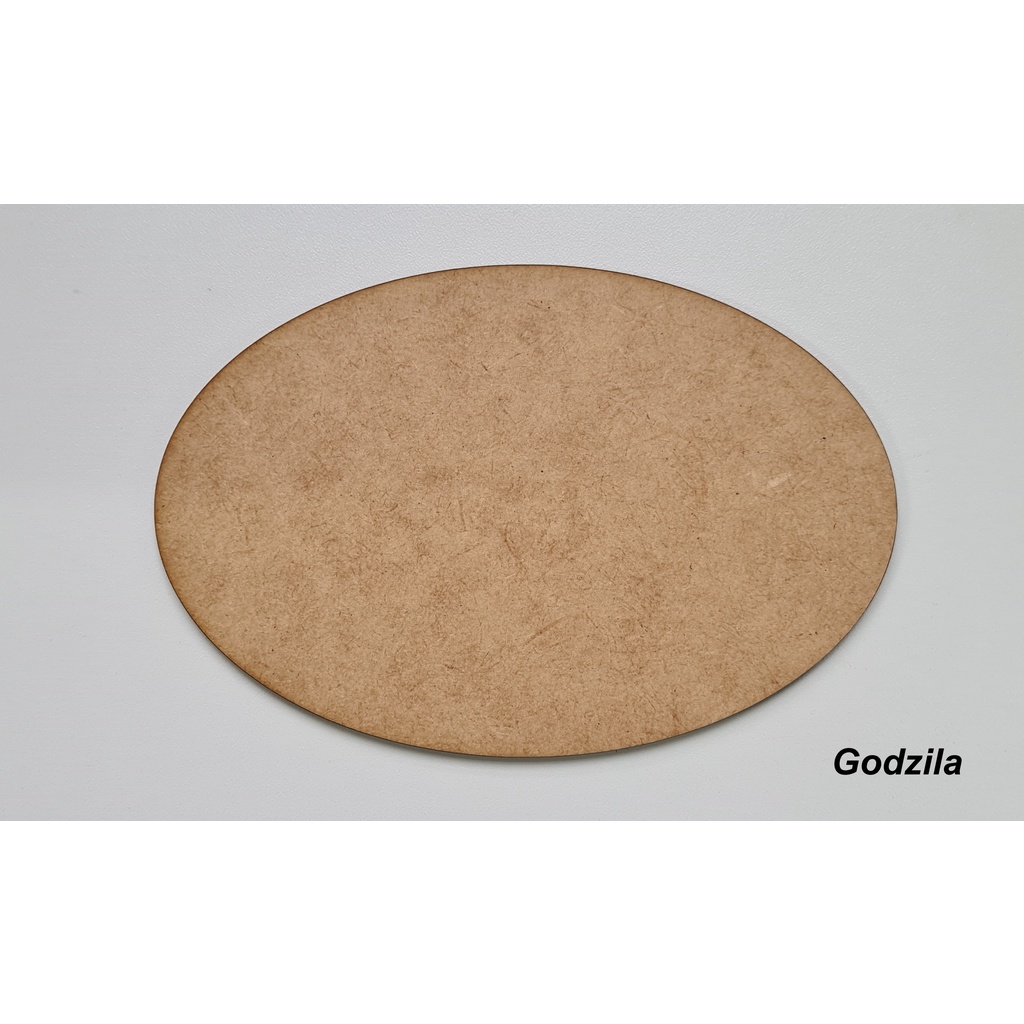 Placa Oval Em Mdf Cru X Cm De Di Metro Shopee Brasil