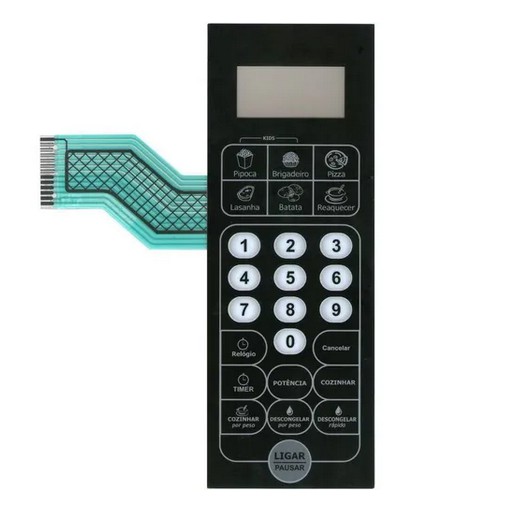 Membrana Teclado Microondas Philco Pms Np Pms Np Shopee Brasil