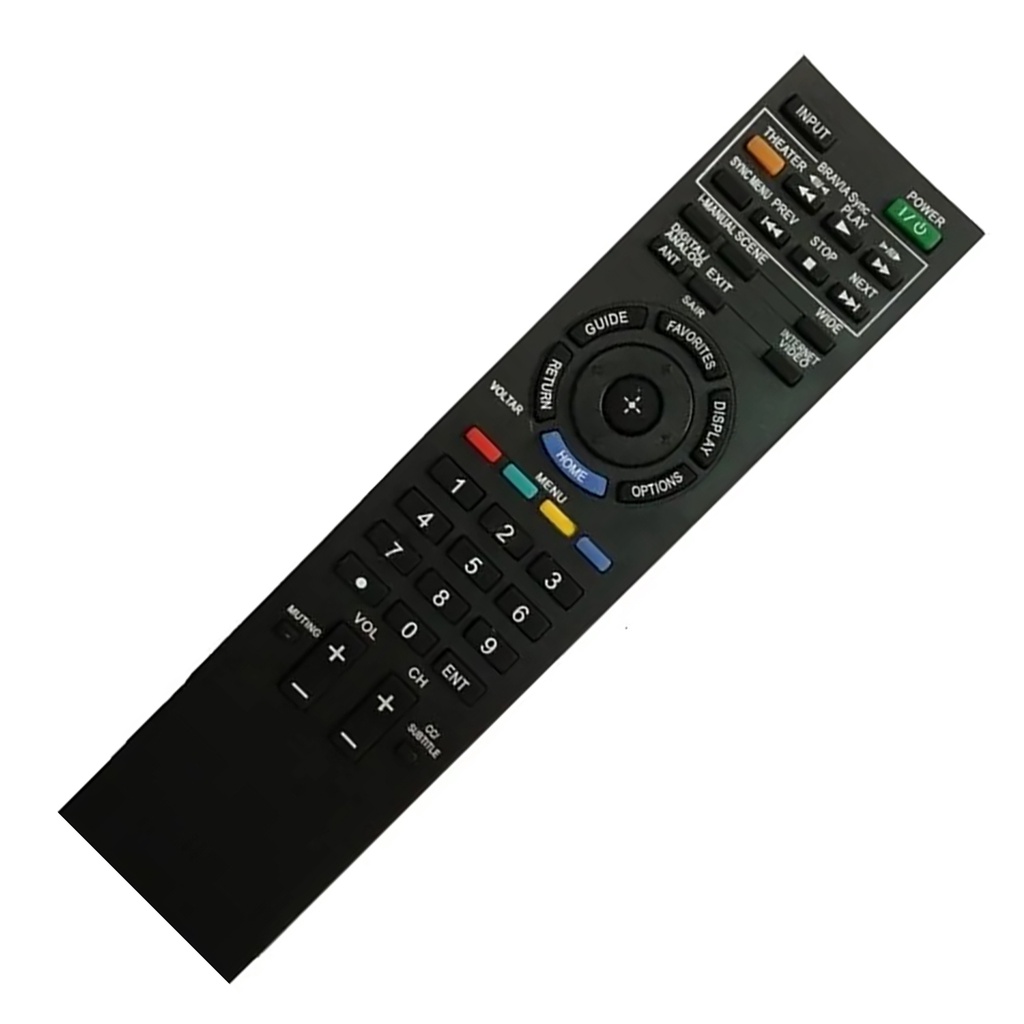 Controle Remoto Tv Sony Bravia Kdl Ex Compat Vel Shopee Brasil