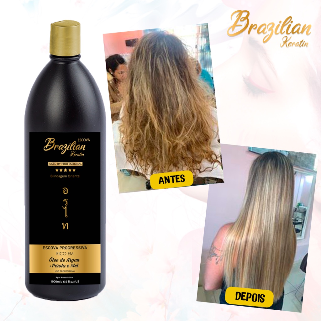 Escova Progressiva Brazilian Keratin Shopee Brasil