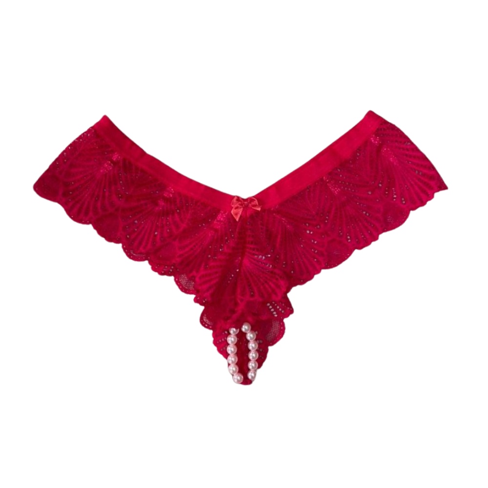 calcinha tailandesa pérolas Massageadora Fio sexy lingerie sensual