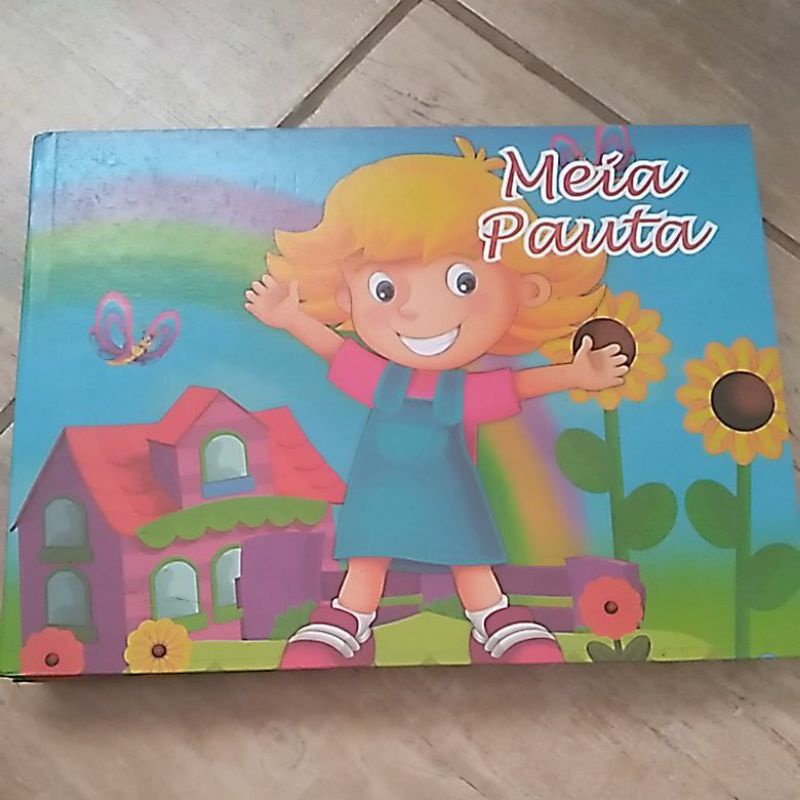 Caderno Meia Pauta 48 Folhas Shopee Brasil