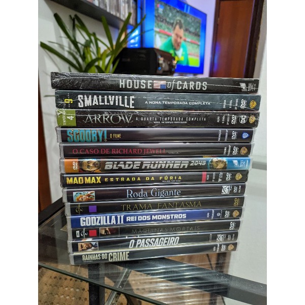 Lote Dvds Originais E Lacrados Shopee Brasil