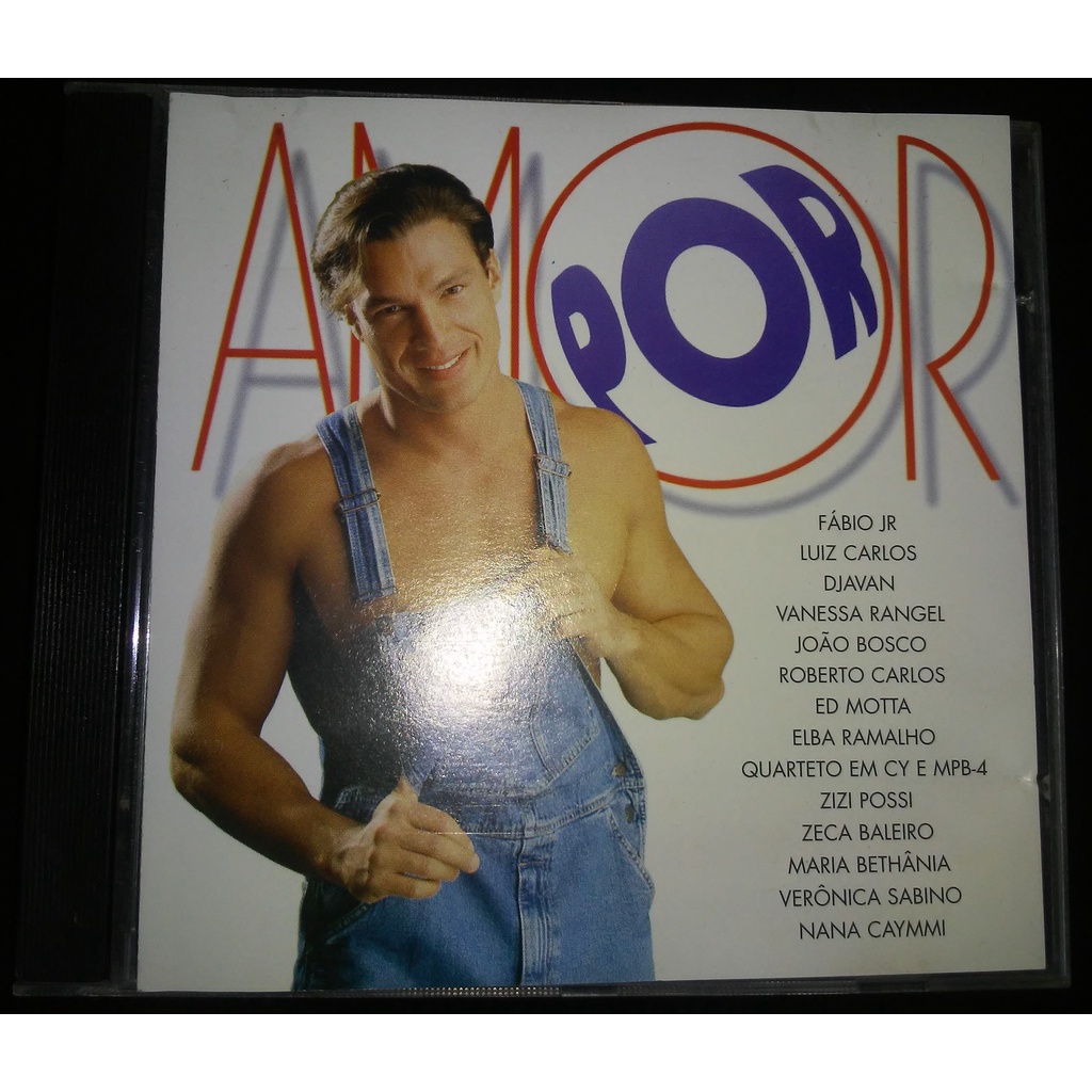 CD Por Amor Nacional Trilha Sonora Novelas Somlivre Shopee Brasil