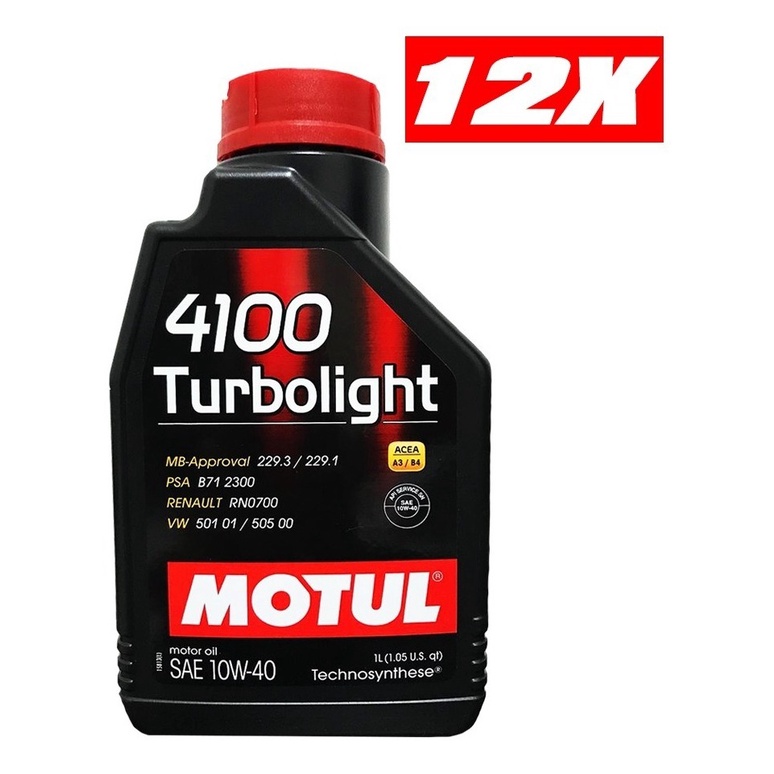 Kit Oleo Motul Turbolight W Ss Litros Lacrado Shopee Brasil