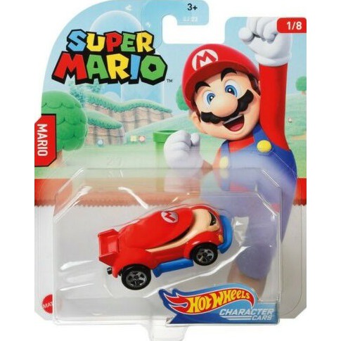 Hot Wheels Character Cars Super Mario Mario Bros Shopee Brasil