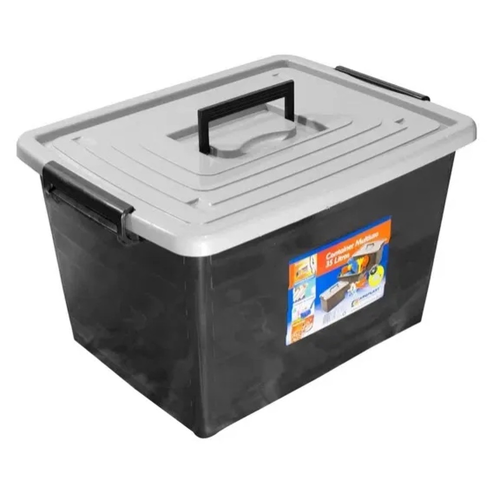 Container Organizador Multiuso Rodinha L Arqplast Shopee Brasil