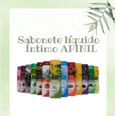 Kit C 5 Sabonete Líquido Intimo Apinil 210 ML Shopee Brasil