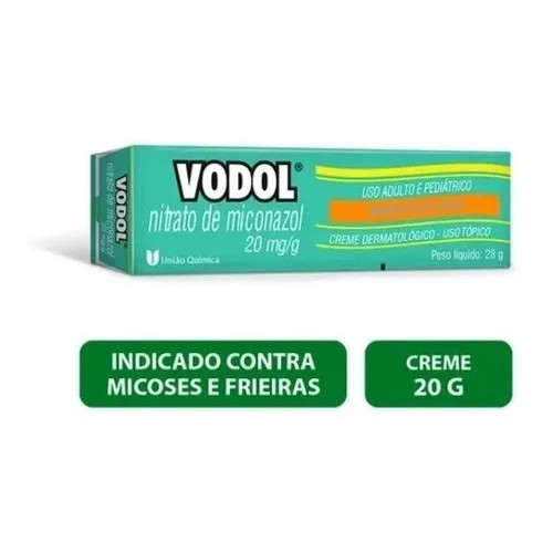 Vodol Creme 28g Micose De Pele Unha Virilha Pé De Atleta Shopee Brasil