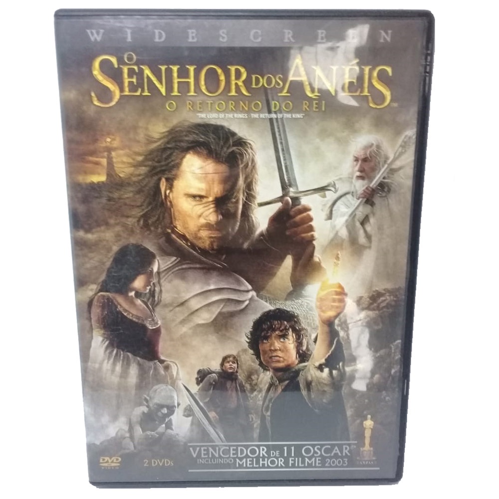 DVD Filme Harry Potter Senhor do Anéis O retorno do Rei Shopee Brasil