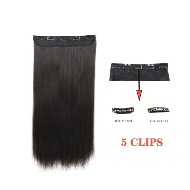 Cabelo Alongamento Tic Tac Liso 70cm Idêntico Ao Humano Shopee Brasil