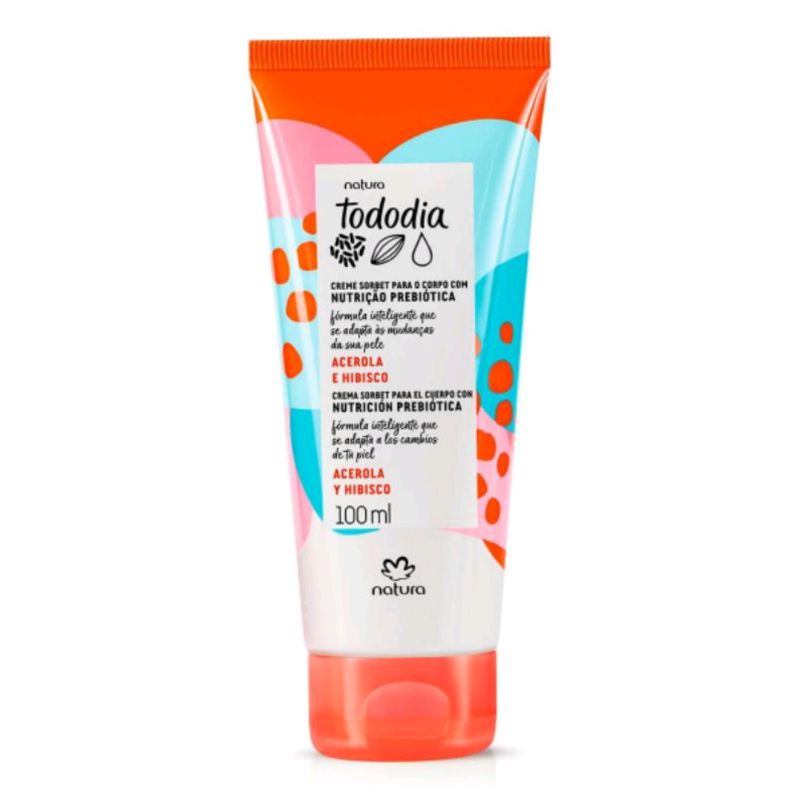 Creme Hidratante Sorbet Corporal Tododia Acerola E Hibisco Ml Natura