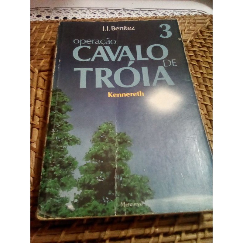 Livros Operação Cavalo de Tróia número 3 Kennereth J J Benitez Shopee