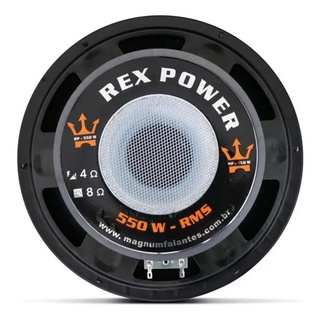 Alto Falante Woofer Magnum Rex Power Rp Polegadas Ou Ohms