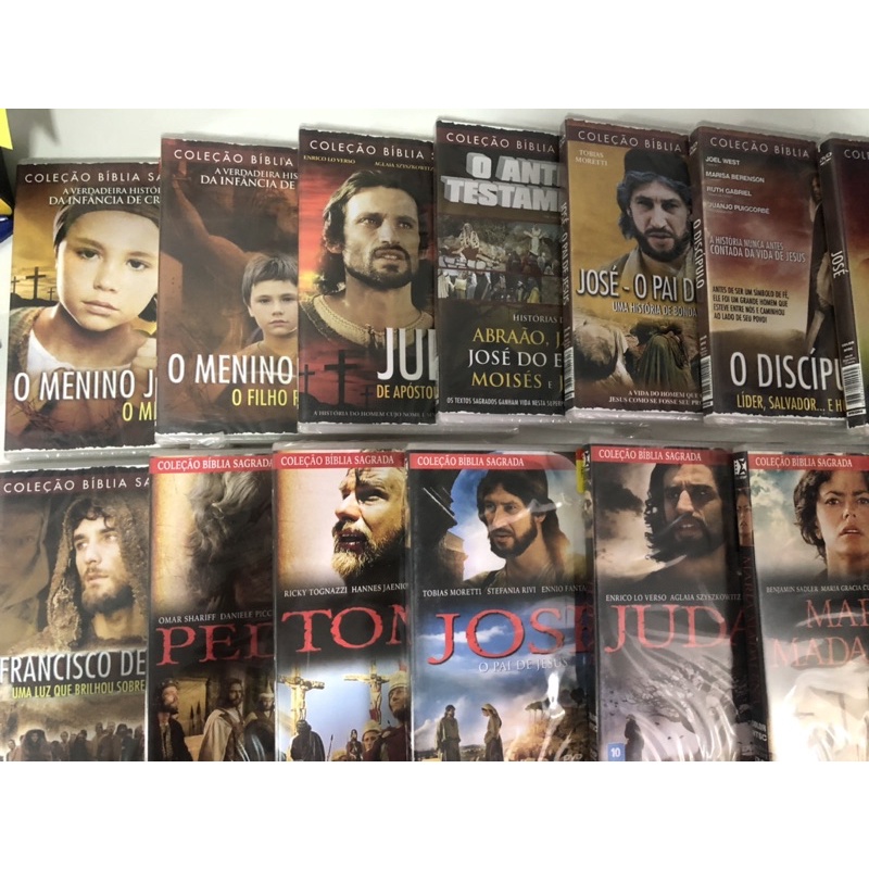 DVds Coleção Bíblia Sagrada Original Shopee Brasil