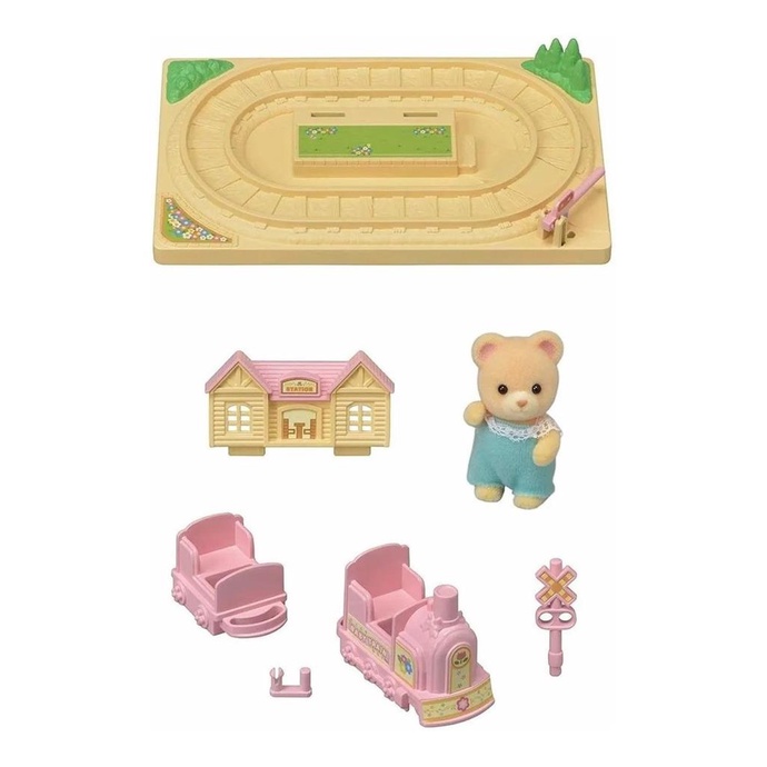 Sylvanian Families Trenzinho Do Bebe Doll Epoch 5320 Shopee Brasil