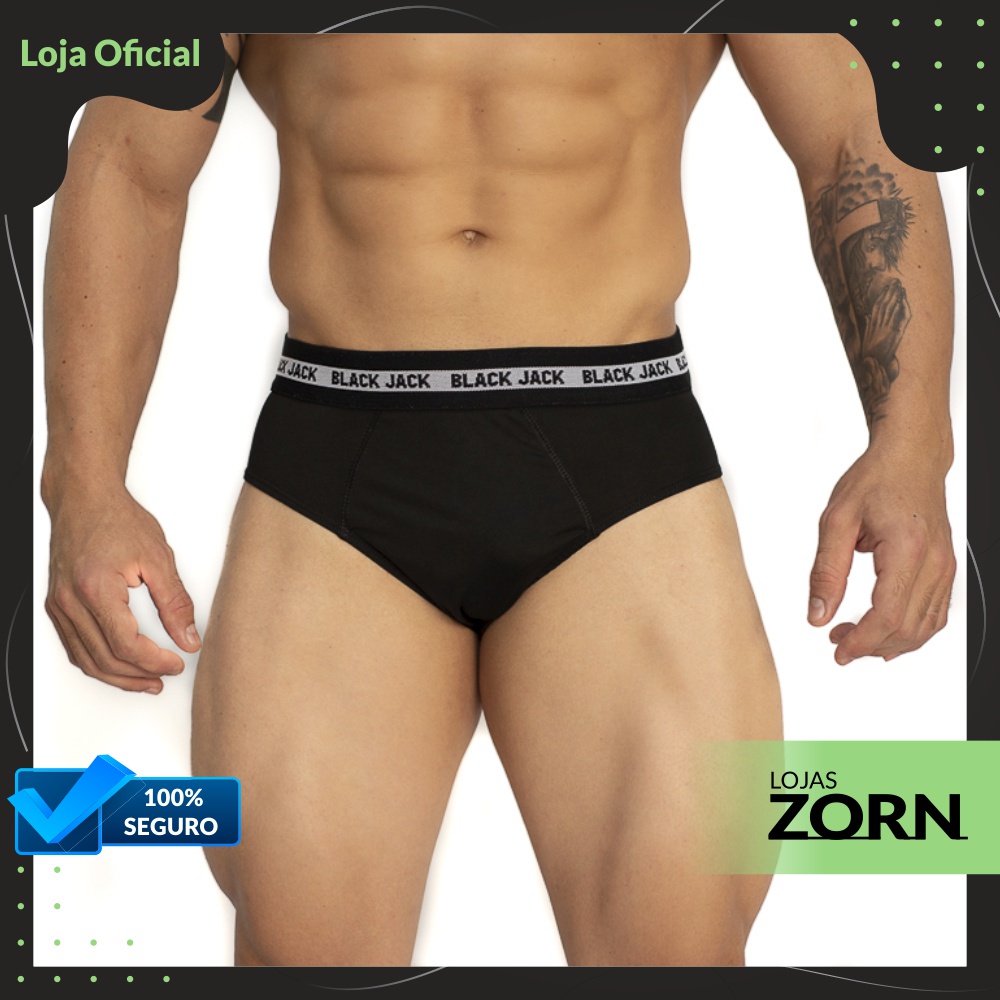 Kit Cueca Slip Em Microfibra Forro De Algod O Roupas Masculinas