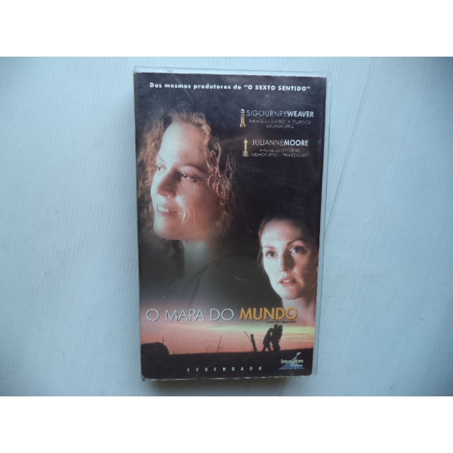 Fita Vhs O Mapa Do Mundo Original Legendado Shopee Brasil