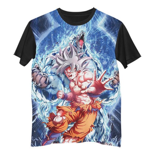 Camisa Camiseta Anime Dbs Goku Ultra Instinto Oozaru G Shopee Brasil