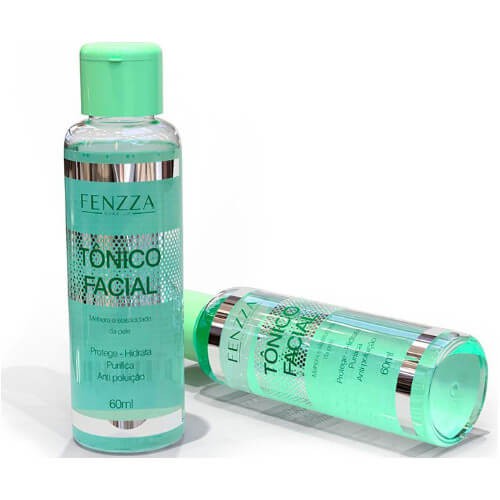 Kit Limpeza Facial Tônico Facial Fenzza Demaquilante Fenzza 60ml