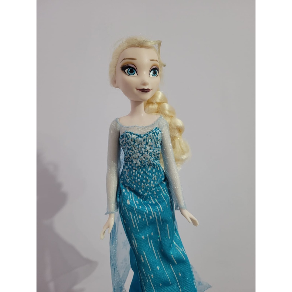 Boneca Elsa Classica Frozen Princesas Disney Hasbro B5162 Shopee