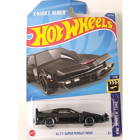 Hot Wheels K i t t Super Máquina Knight Rider Pursuit Mode Shopee