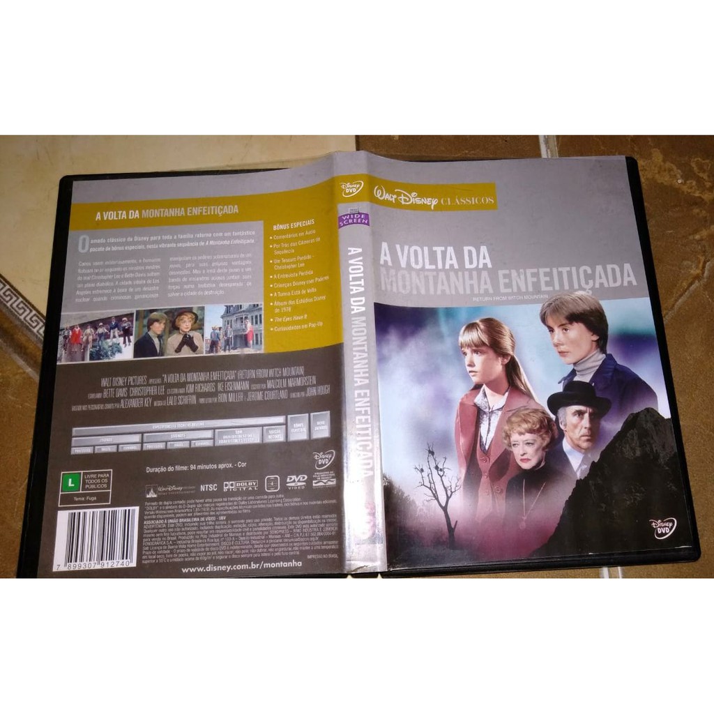 Dvd A Volta Da Montanha Enfeiti Ada Original Shopee Brasil