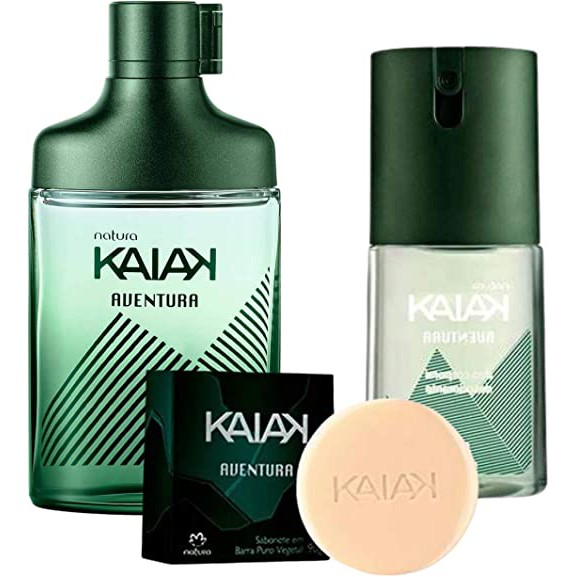 Presente Natura Kit Col Nia Kaiak Aventura Masculino Ml Deo