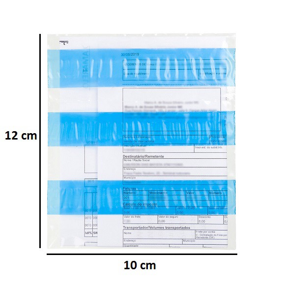 Envelope Canguru Awb Nota Fiscal Danfe Saco Canguru Awb 10X12 50