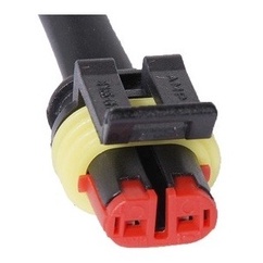 Conector Vias Chicote Plug Farol Milha Corsa Classic S Blazer Palio