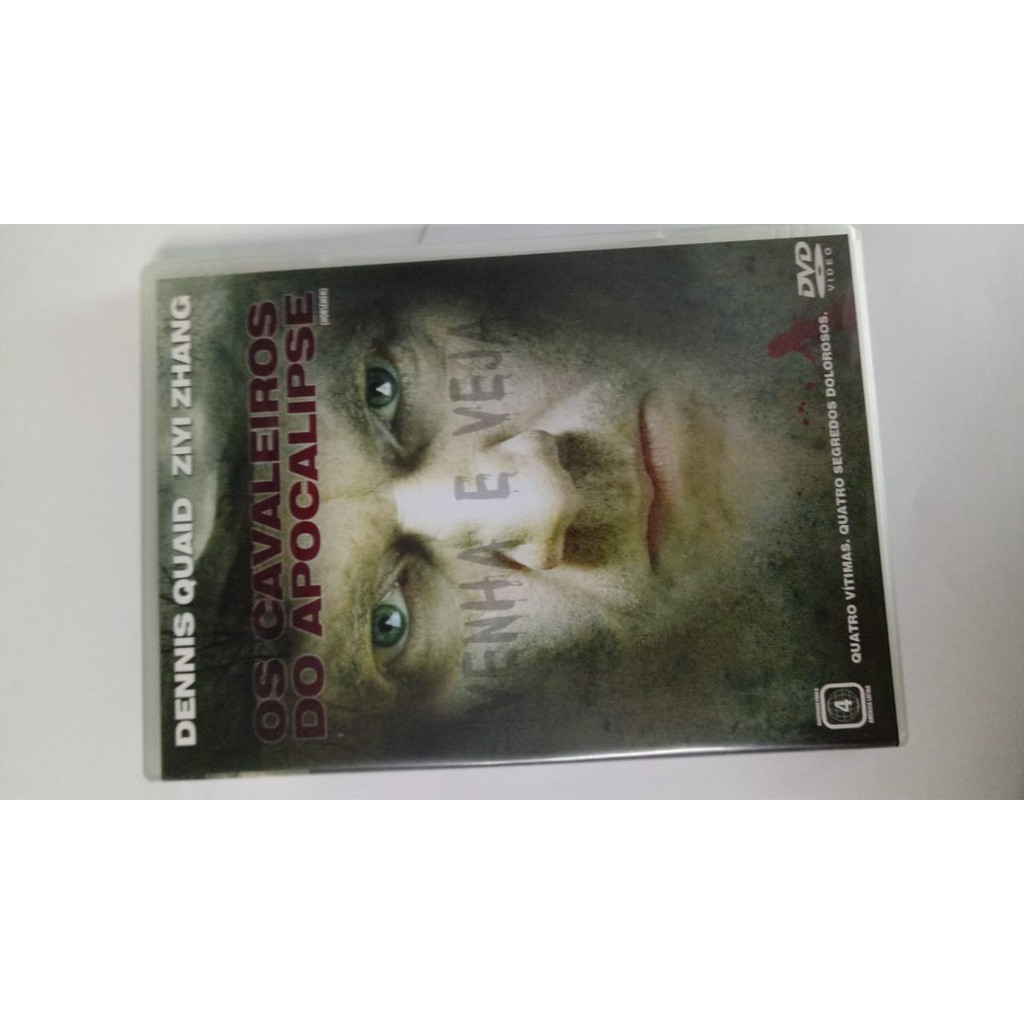 Dvd Original Os Cavaleiros Do Apocalipse Shopee Brasil