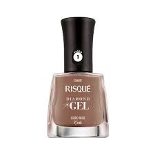 Esmalte Risque Em Gel Couro Nude Ml Shopee Brasil
