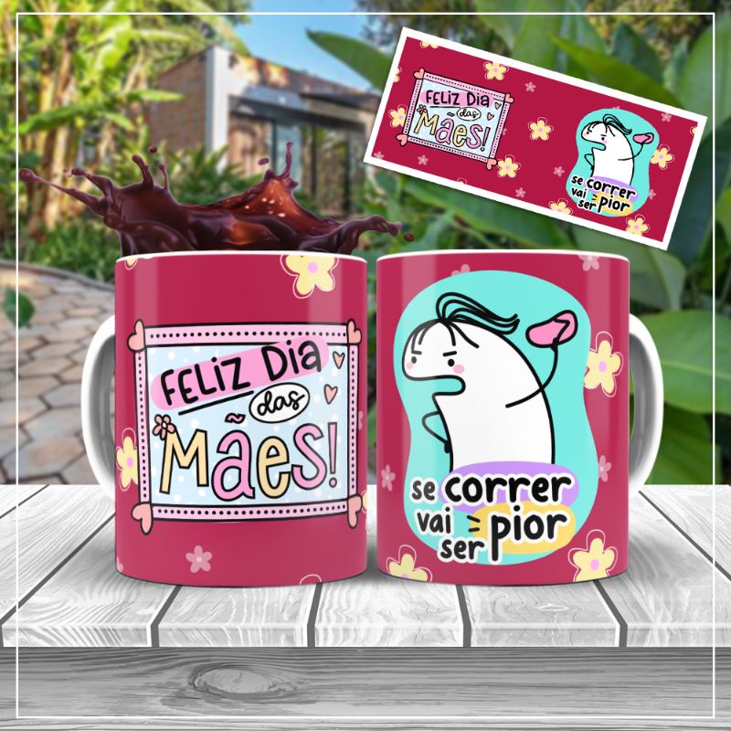 Caneca Personalizada Flork Shopee Brasil