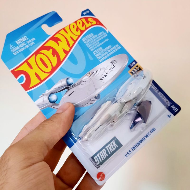Hot Wheels U S S ENTERPRISE NCC 1701 Hw Screen Time 5 10 Original