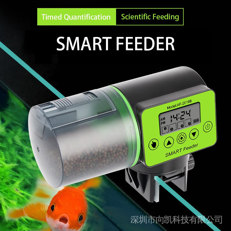 Alimentador De Peixes Autom Ticas Digital Fish Tank Aqu Rio Dispenser