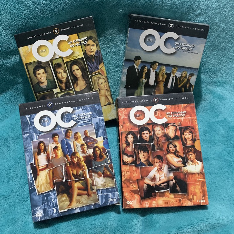 DVD Série The OC um estranho no paraiso Temporadas 1 2 3 e 4