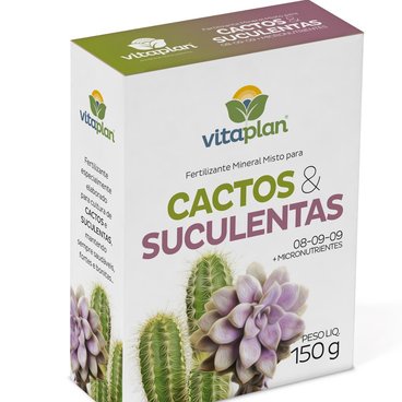 Fertilizante Para Cactos E Suculentas Vitaplan 150 G Shopee Brasil