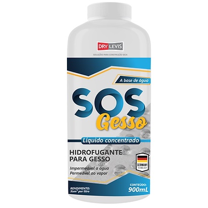 Sos Gesso Hidrofugante Placas Drywall Impermeável A Água 1l Shopee Brasil