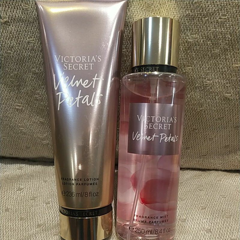 Conjunto Victoria S Secret Velvet Petals Hidratante Corporal E Body