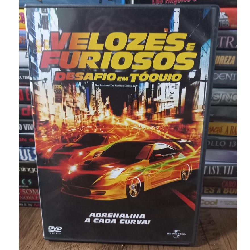 Dvd Velozes e Furiosos Desafio em Tóquio Shopee Brasil