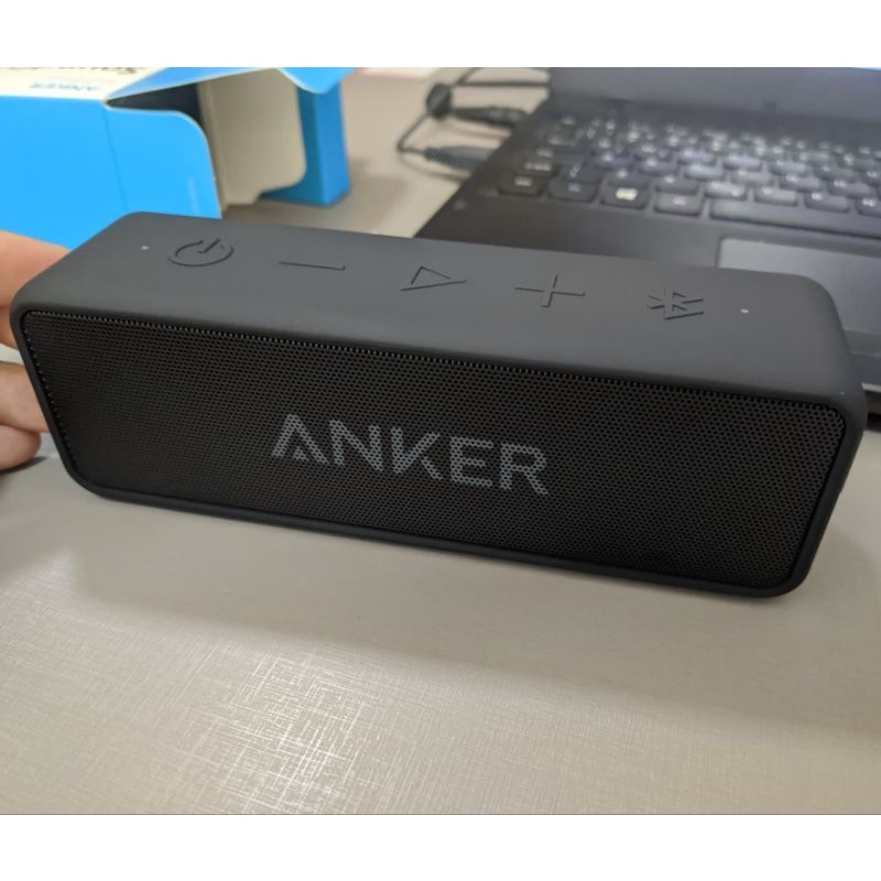 Caixa De Som Bluetooth Anker Soundcore 2 Preta 12w Shopee Brasil